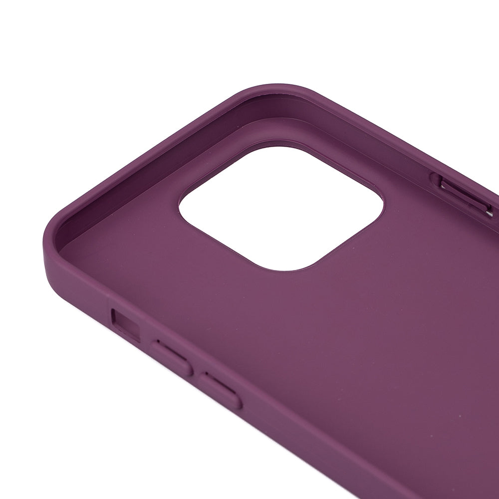 Apple iPhone 15 Pro Case Zore Bias Silicone Lilac