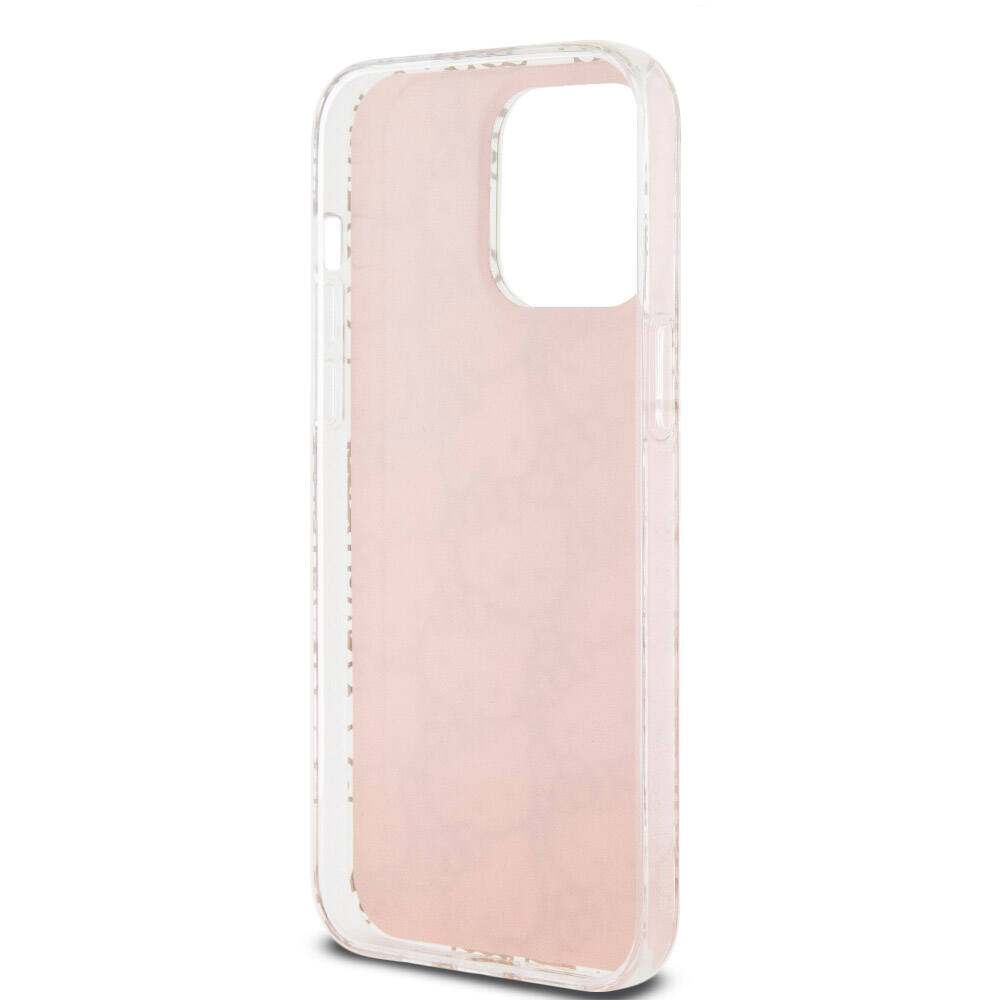 Apple iPhone 15 Pro Max Case Hello Kitty Original Licensed Color Transition Electroplating Coating Kitty Head Patterned Cover Pink