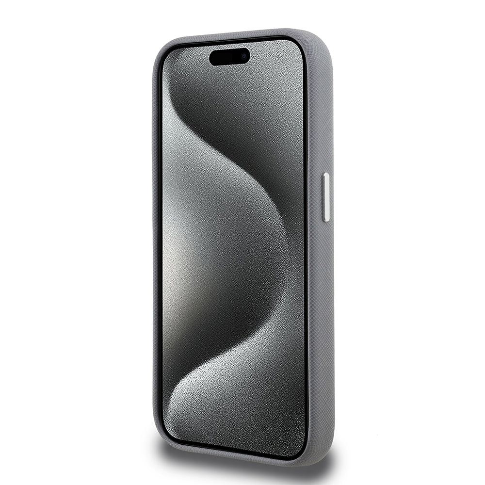 Apple iPhone 15 Pro Max Case Karl Lagerfeld Original Licensed K&C Heads Pin Cover Black
