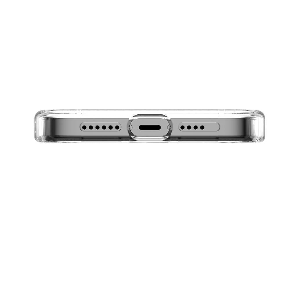 Apple iPhone 15 Pro Max Kılıf M-safe Şarj Özellikli Çizim Desenli Şok Önleyicili Şeffaf Lisanslı Switcheasy City-M Paris Kapak Renksiz