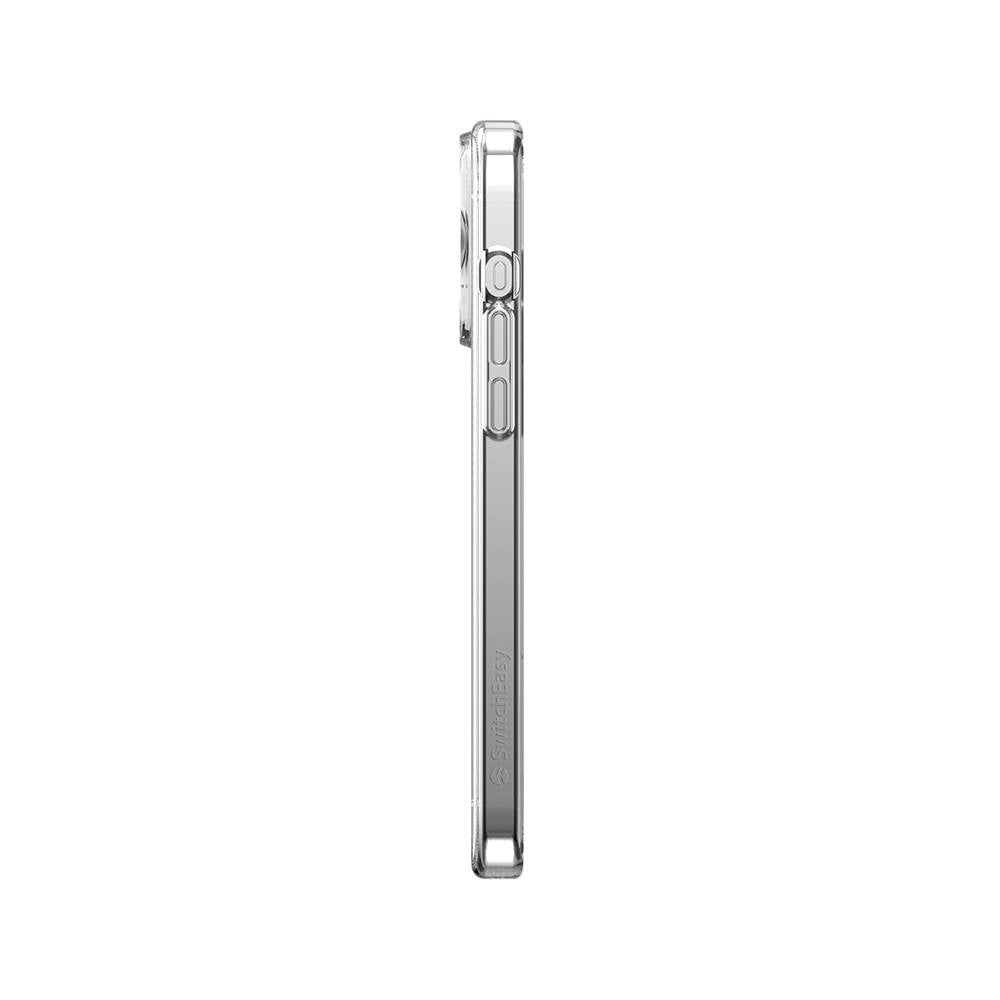 Apple iPhone 15 Pro Max Kılıf M-safe Şarj Özellikli Çizim Desenli Şok Önleyicili Şeffaf Lisanslı Switcheasy City-M Paris Kapak Renksiz