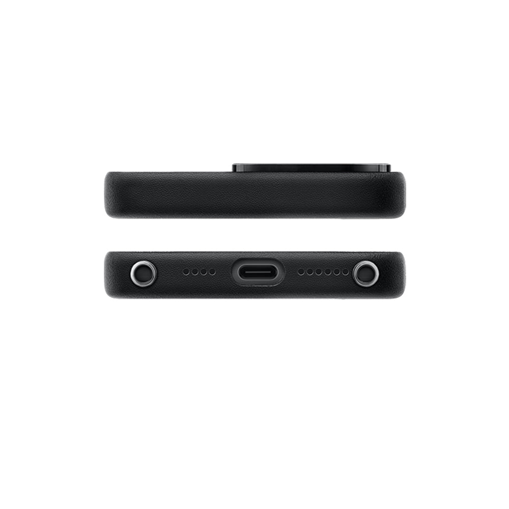 Apple iPhone 15 Pro Max Kılıf M-safe Şarj Özellikli Standlı Suni Deri Tasarımlı Pynana Dancing Circle Serisi Kapak Mavi