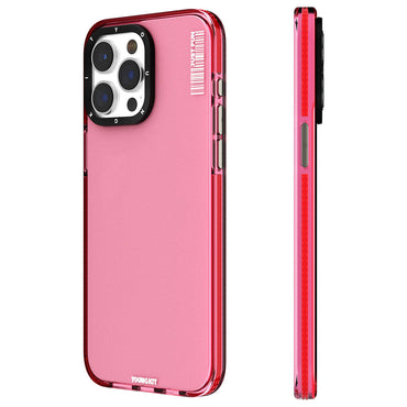 Apple iPhone 15 Pro Max Kılıf Pürüzsüz Düz Arka Yüzey YoungKit Crystal Color Serisi Kapak Renksiz