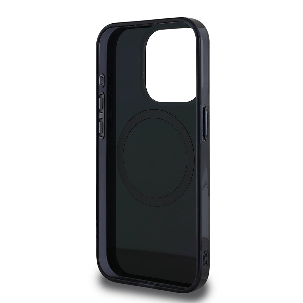 Apple iPhone 15 Pro Max Case Redbull Original Licensed M-Safe Charging Feature IML Double Bull Printed Hard PC Cover Navy Blue