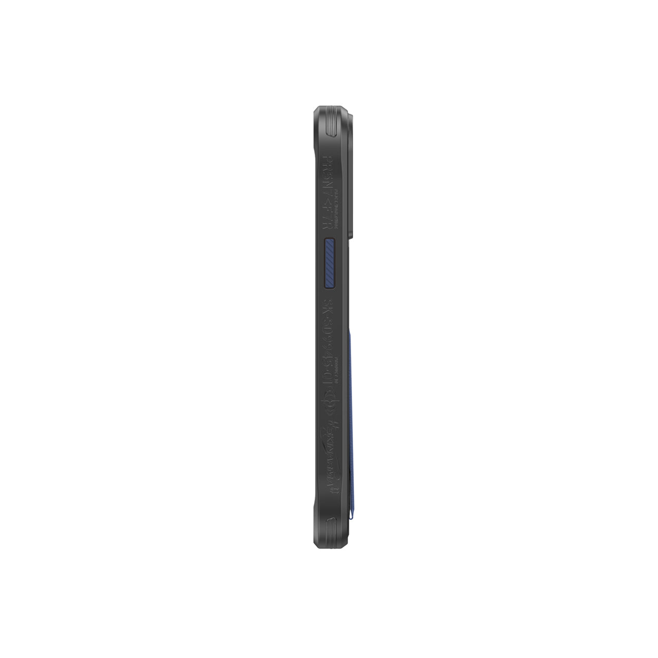 Apple iPhone 15 Pro Max Case SkinArma Stand Leather Look Slate Cover Blue
