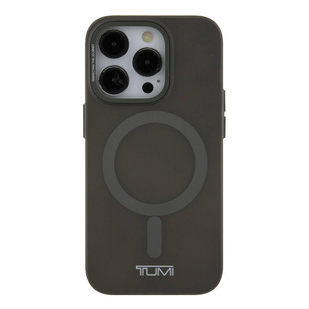 Apple iPhone 15 Pro Max Case TUMI Original Licensed M-safe Charging Frosted Matte Cover Purple