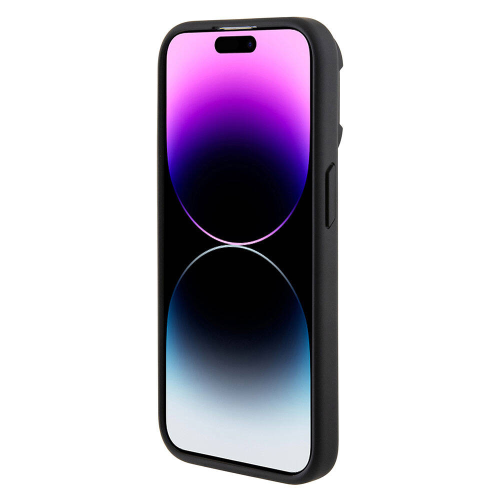 Apple iPhone 15 Pro Max Case TUMI Original Licensed M-safe Charging Feature Camera Stand Frosted Matte Cover Blue