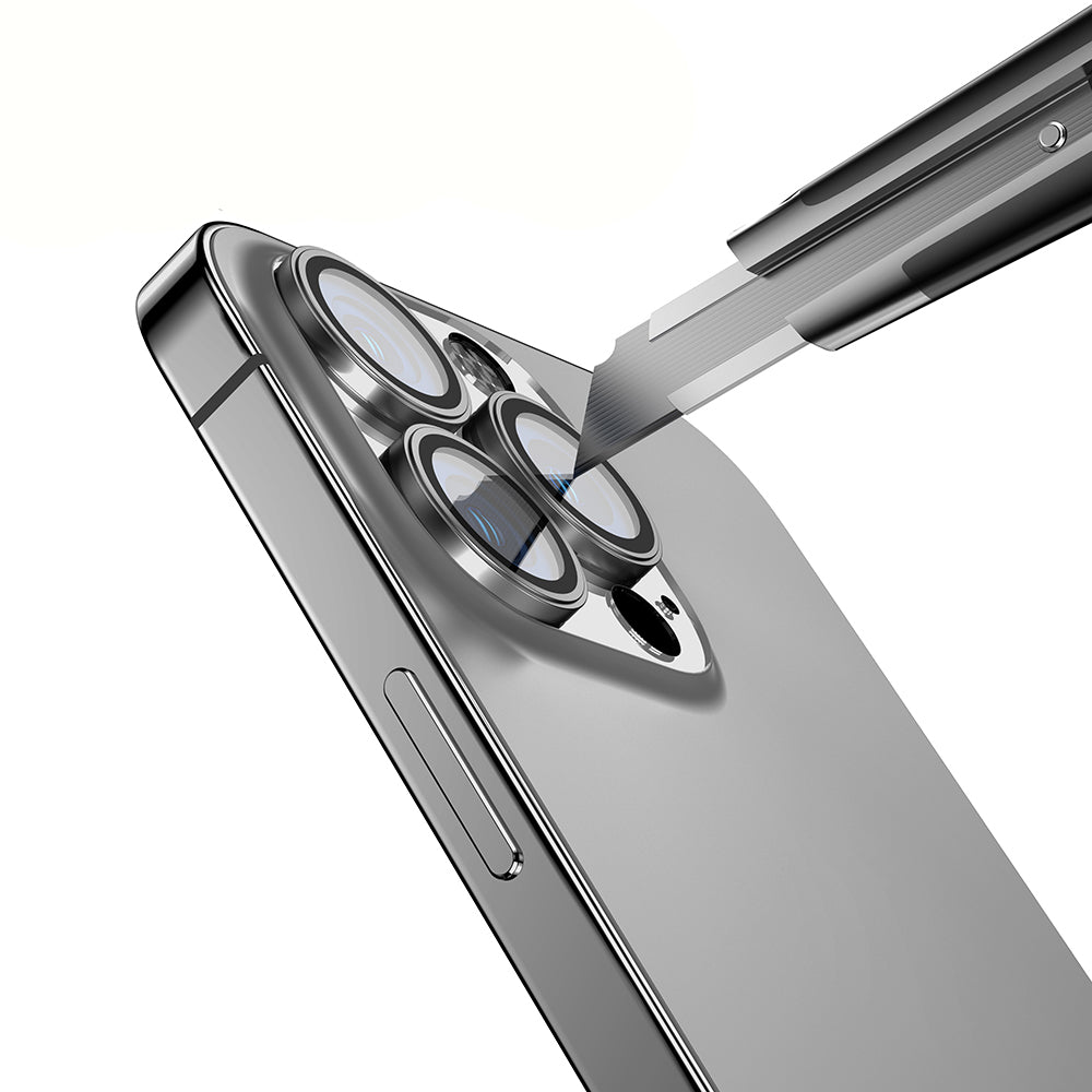 Apple iPhone 15 Pro Zore Micro Camera Lens Protector Black
