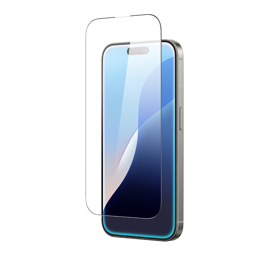 Apple iPhone 16 Amazingthing Radix Anti-Fingerprint Tempered Glass Screen Protector Black
