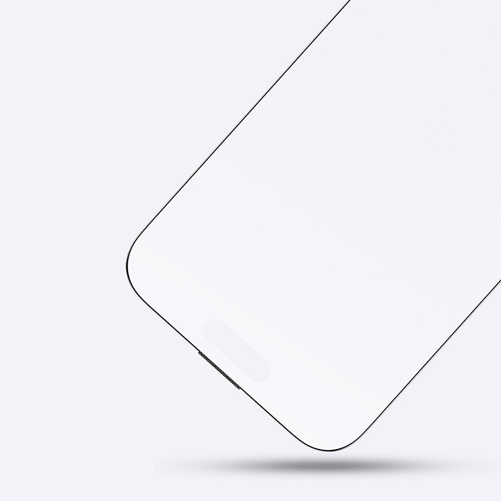 Apple iPhone 16 Amazingthing Titan Mat Parmak İzi Bırakmayan Temperli Cam Ekran Koruyucu Siyah