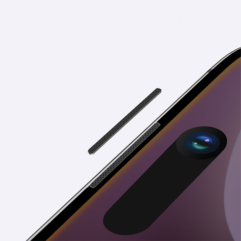 Apple iPhone 16 Amazingthing Titan Privacy Anti-Fingerprint Tempered Glass Screen Protector Black