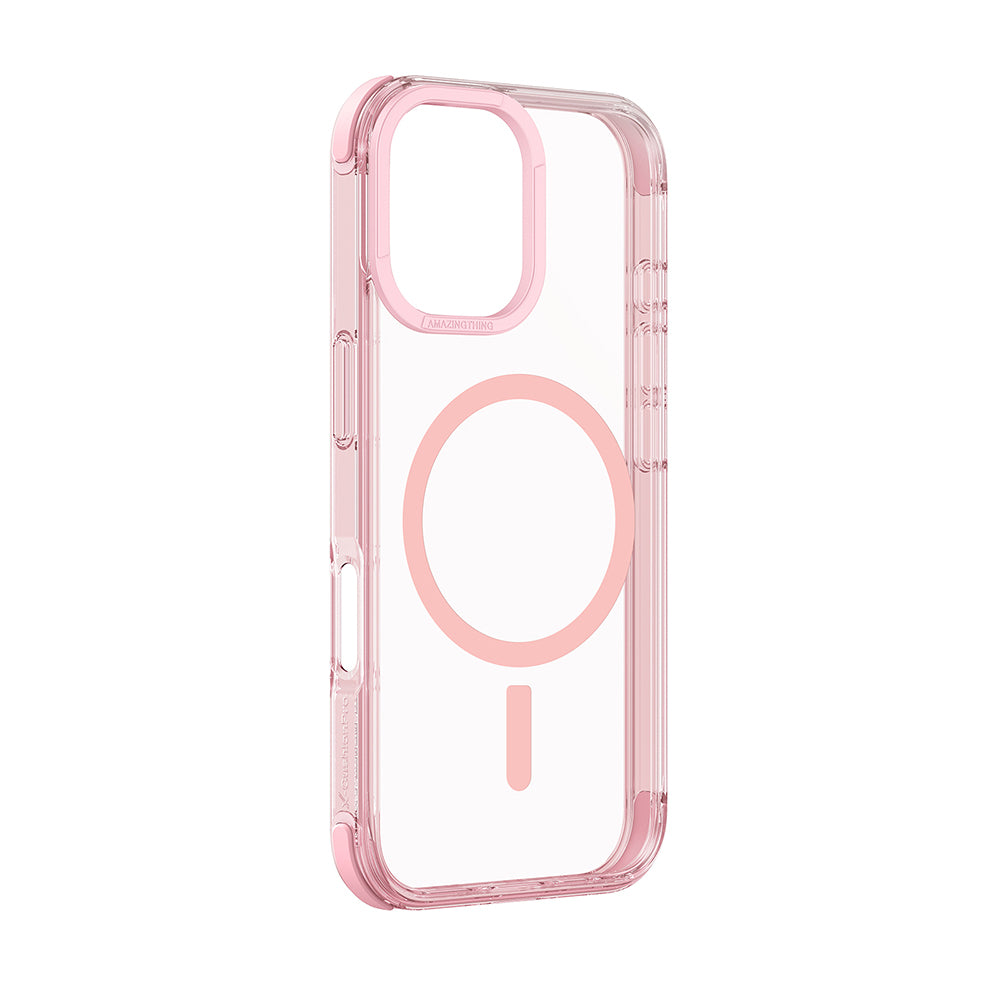 Apple iPhone 16 Case M-safe Charging Feature Amazingthing Omni Series Cover Pink