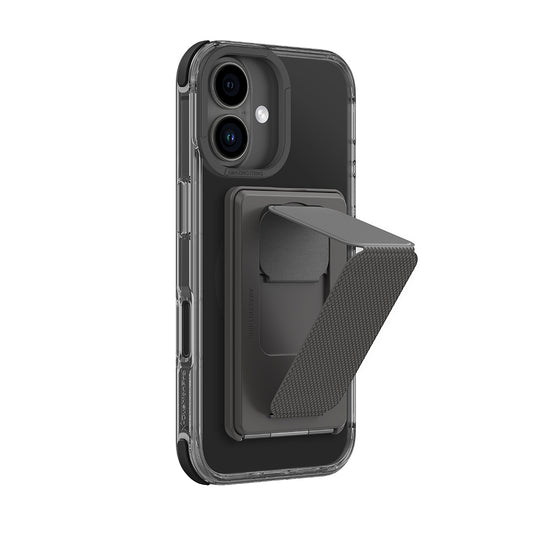 Apple iPhone 16 Case M-safe Charging Stand Set Amazingthing Omni Adventure Series Cover Black