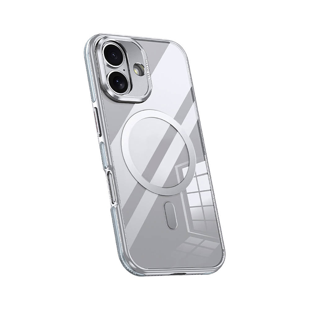 Apple iPhone 16 Case M-safe Charging Featured Wlons Stand Legendary Cover Black