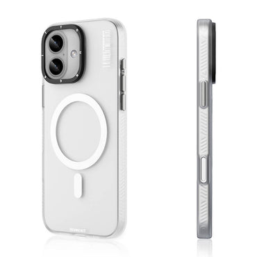 Apple iPhone 16 Kılıf M-safe Şarj Özellikli Youngkit Hidden Sand Serisi Kapak Siyah