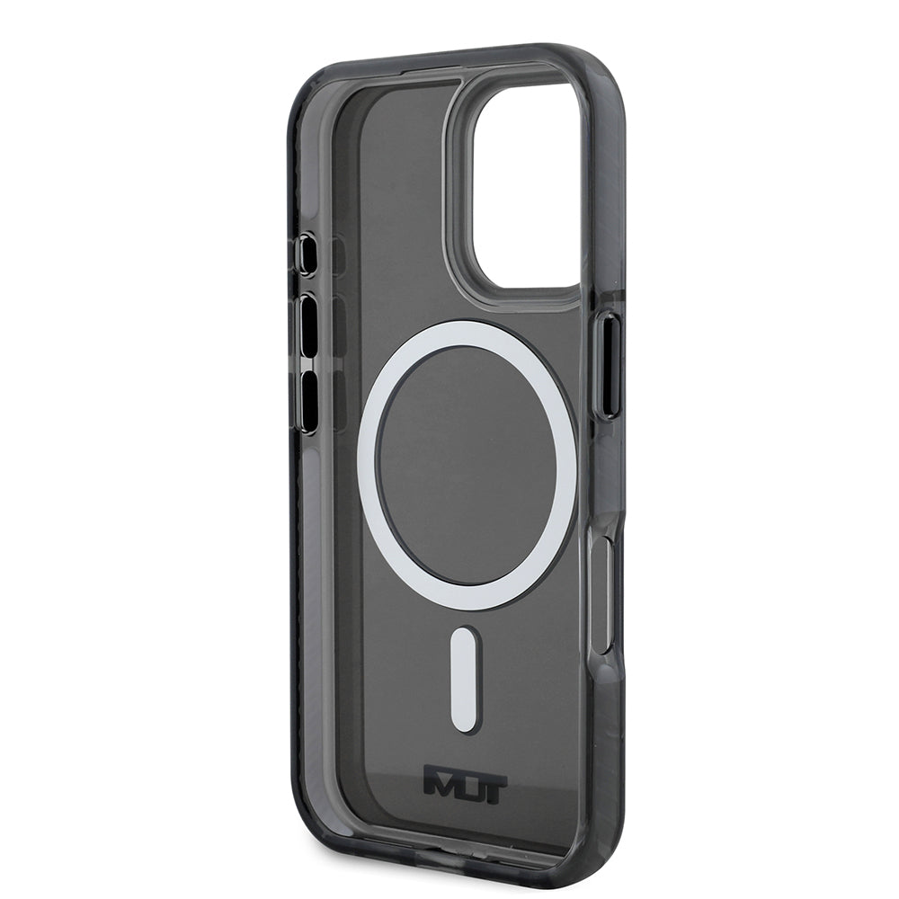 Apple iPhone 16 Case TUMI Original Licensed M-safe Charging Feature Airbag Transparent Cover Khaki
