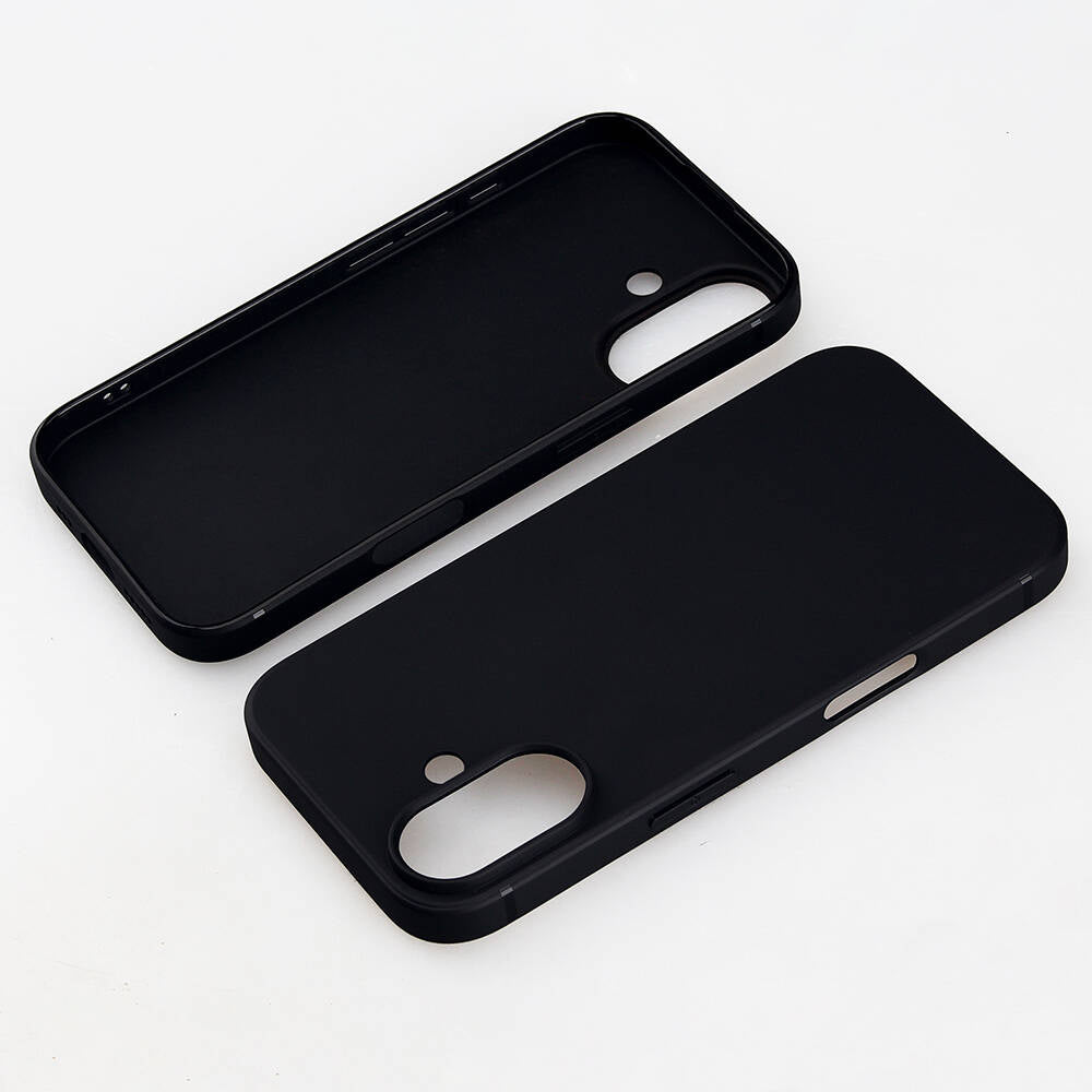 Apple iPhone 16 Case Zore Imax Silicone Black