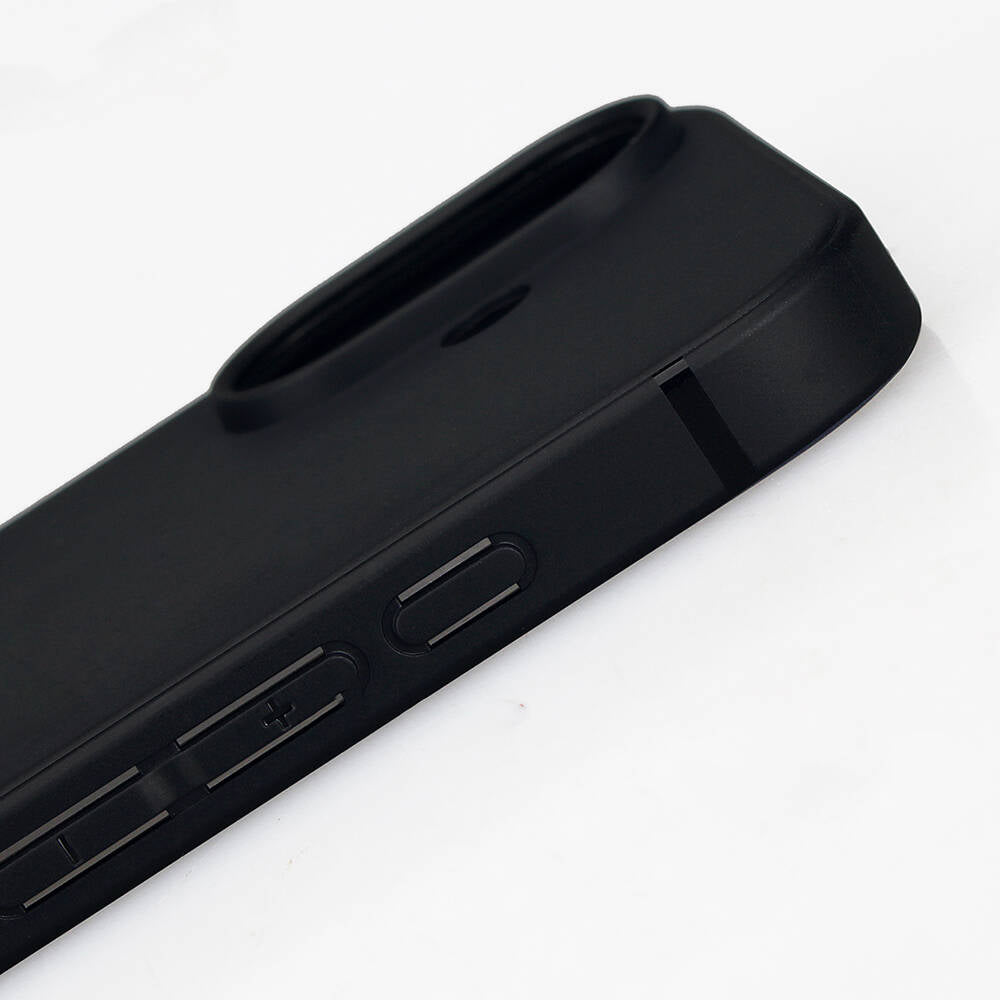 Apple iPhone 16 Case Zore Imax Silicone Black