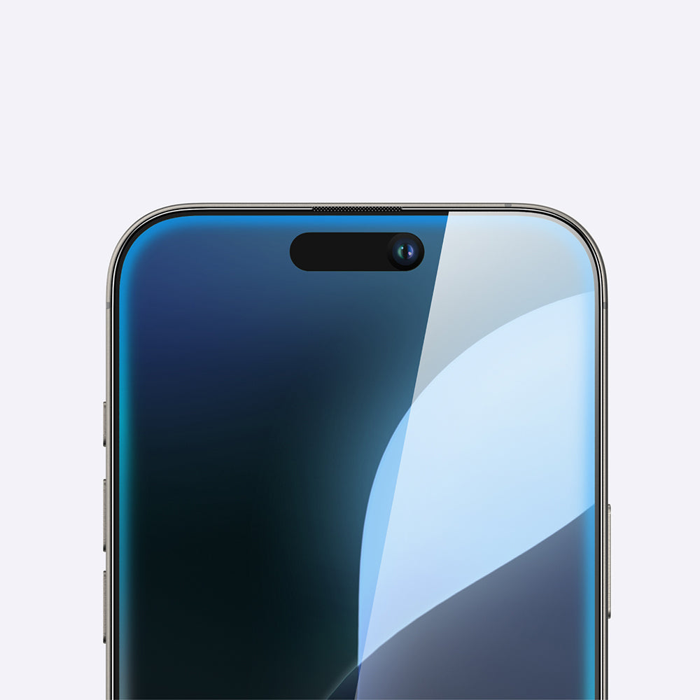 Apple iPhone 16 Plus Amazingthing Titan Parmak İzi Bırakmayan Temperli Cam Ekran Koruyucu Siyah