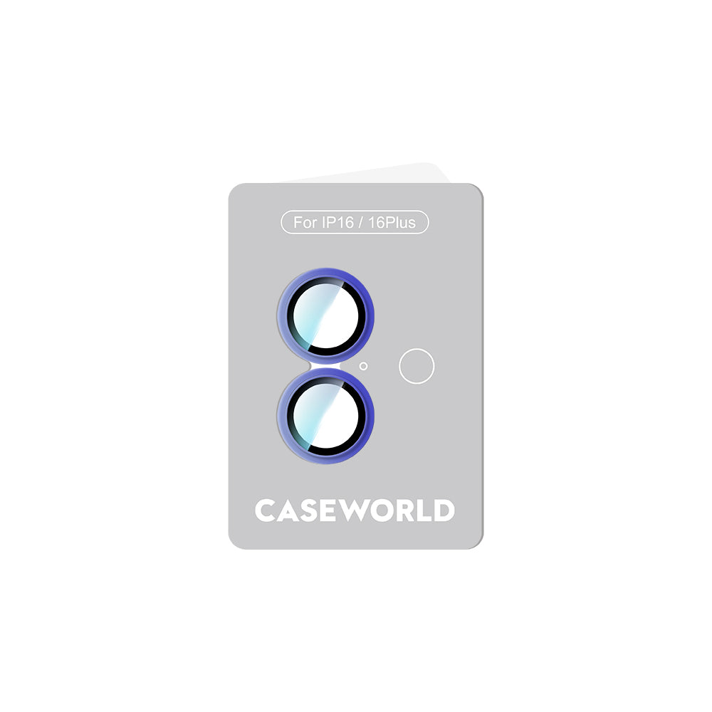 Apple iPhone 16 Plus CaseWorld Alloy Serisi Oleofobik Anti Reflective Kamera Lens Koruyucu Yeşil