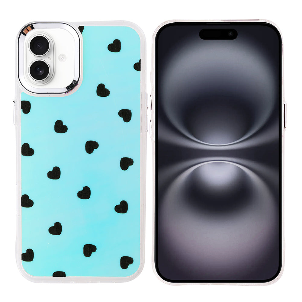 Apple iPhone 16 Plus Airbag Design Zore Hadra Cover Heart