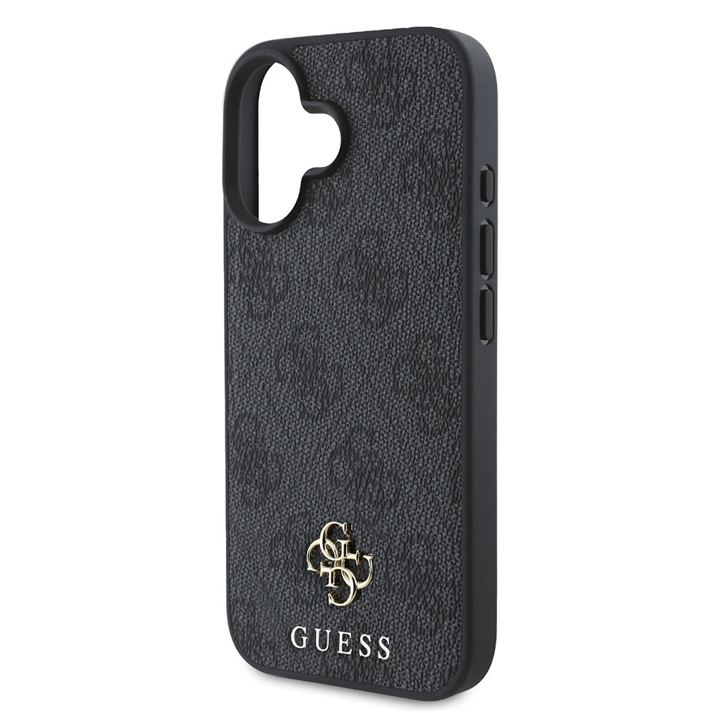 Apple iPhone 16 Plus Case Guess Original Licensed M-safe Charging Feature Small 4G Classic Cover Pink
