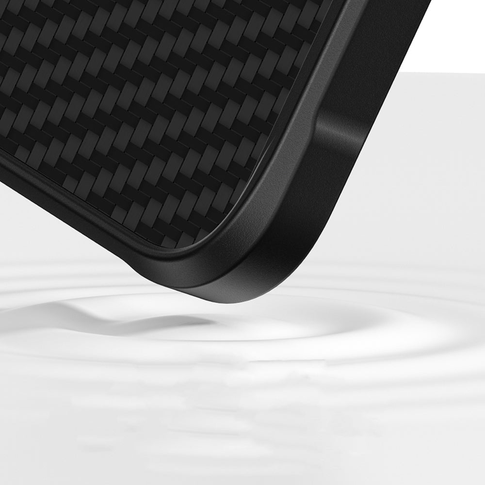 Apple iPhone 16 Plus Case M-safe Charging Feature 1500D Aramid Fiber Amazingthing Titan Max Series Cover Black