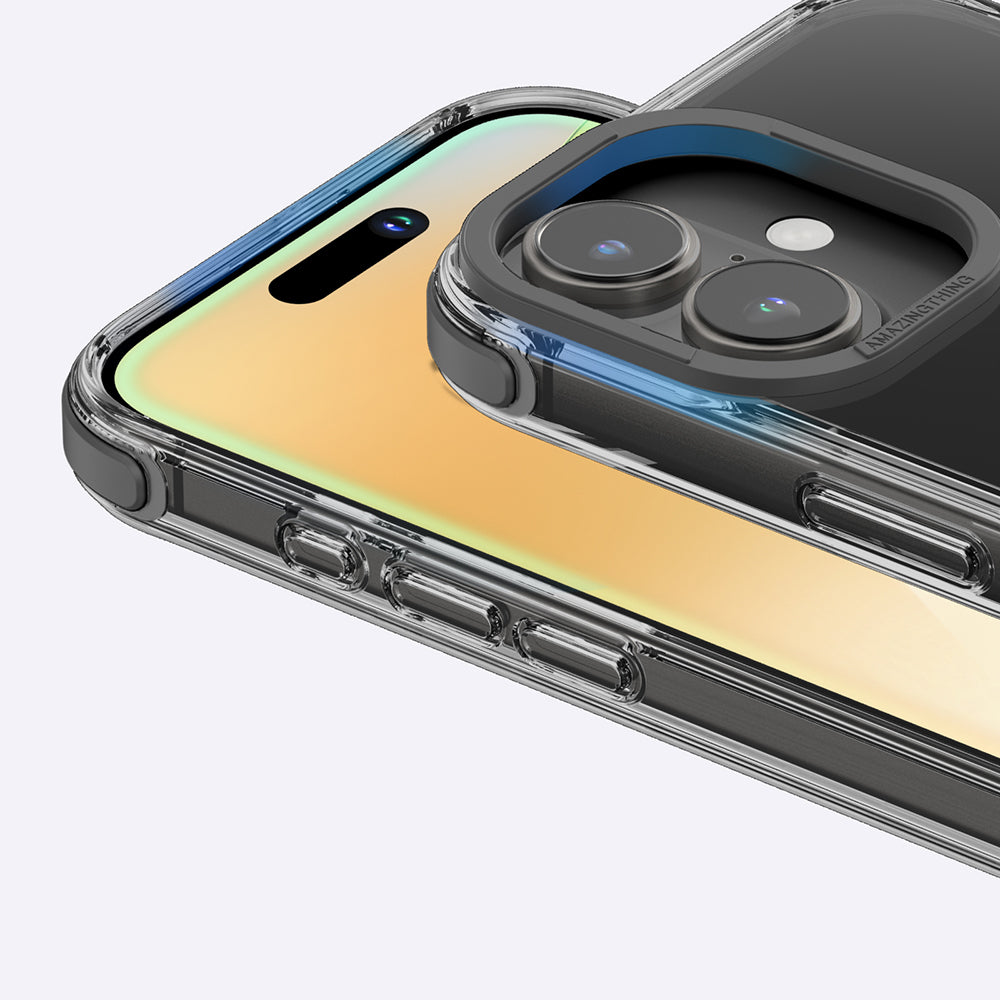 Apple iPhone 16 Plus Case M-safe Charging Feature Amazingthing Omni Series Cover Black