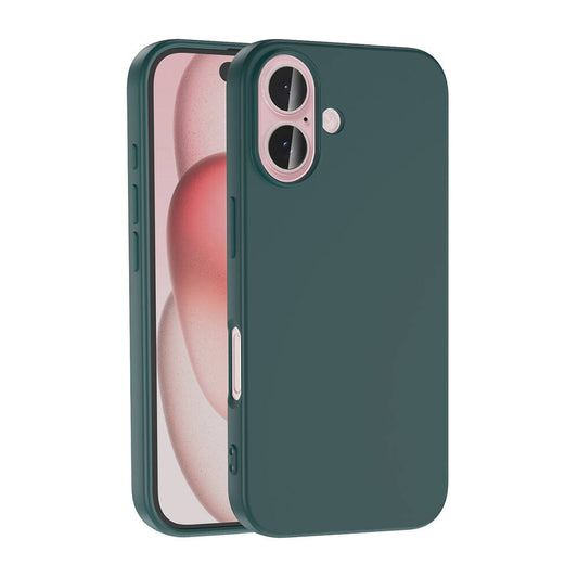 Apple iPhone 16 Plus Case Zore LSR Launch Cover Green