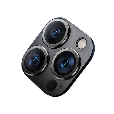 Apple iPhone 16 Pro Benks DR Safir Kamera Lens Koruyucu Titanyum-Gri