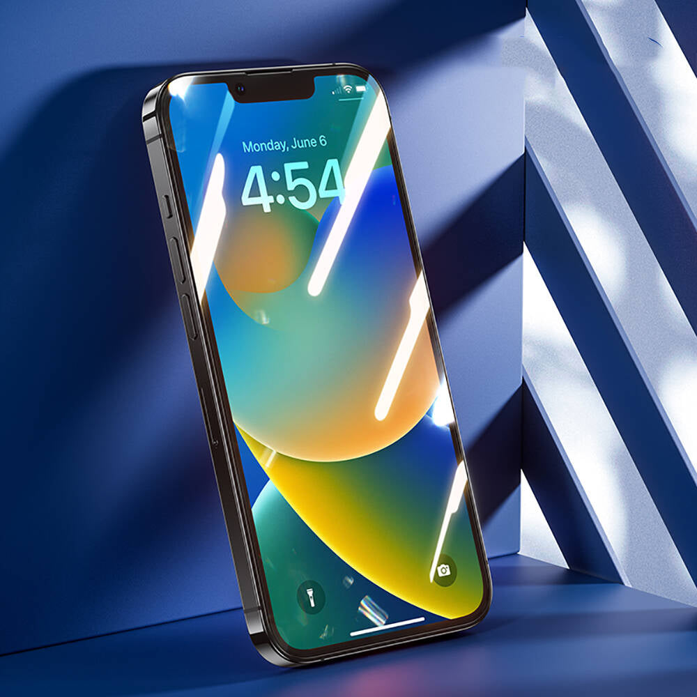Apple iPhone 16 Pro Hidrofobik Ve Oleofobik Özellikli Benks Air Shield Ekran Koruyucu 10′lu Paket Şeffaf