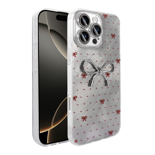 Apple iPhone 16 Pro Case Camera Protection Figured Zore Ponti Silicone Cover Light Blue