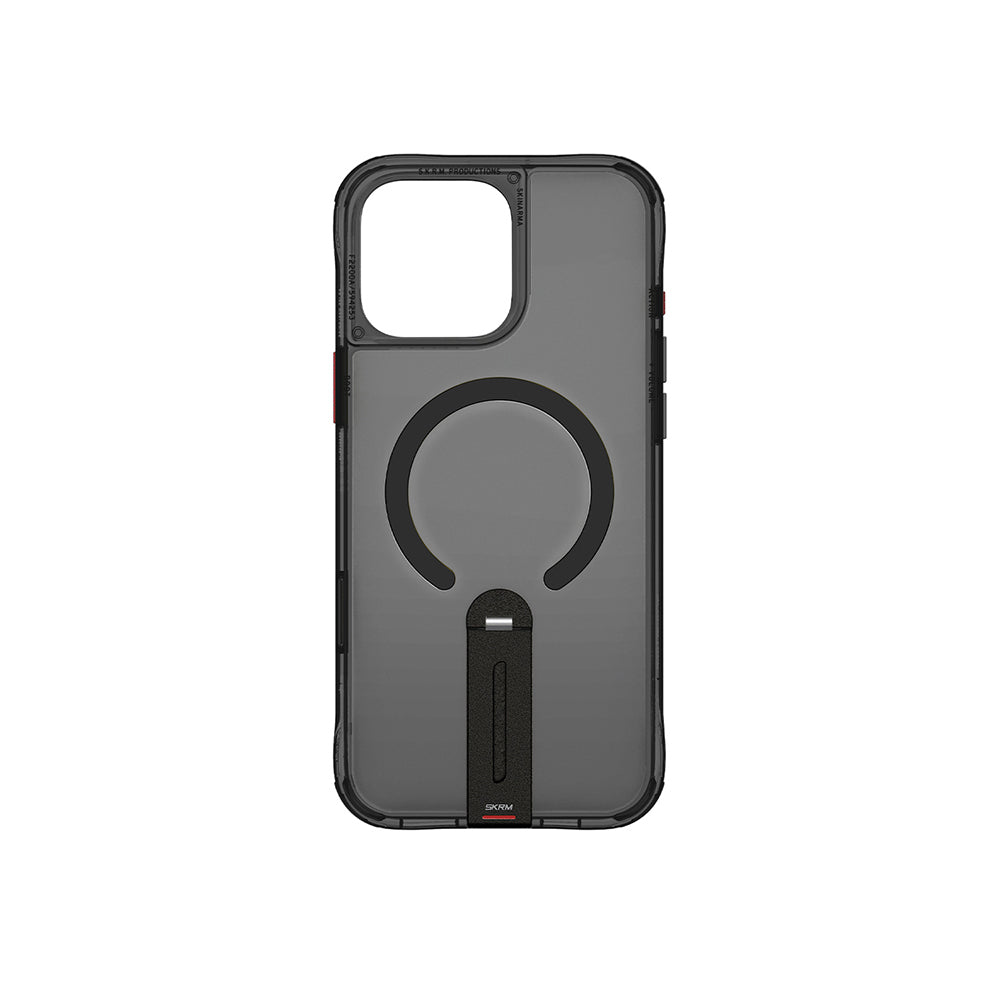 Apple iPhone 16 Pro Case M-safe Charging Feature 360 Degree Rotating Stand Skinarma Helix Cover Titanium