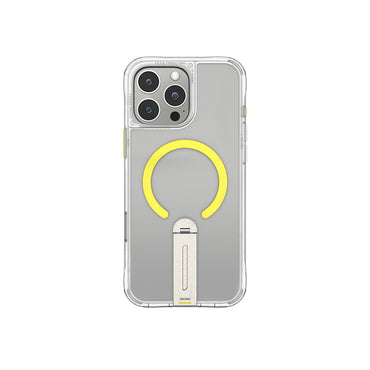 Apple iPhone 16 Pro Kılıf M-safe Şarj Özellikli 360 Derece Dönebilen Standlı Skinarma Helix Kapak