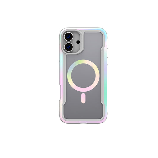Apple iPhone 16 Pro Kılıf M-safe Şarj Özellikli Airbagli Raptic Shield 2.0 Serisi Şeffaf Arka Yüzey Kapak