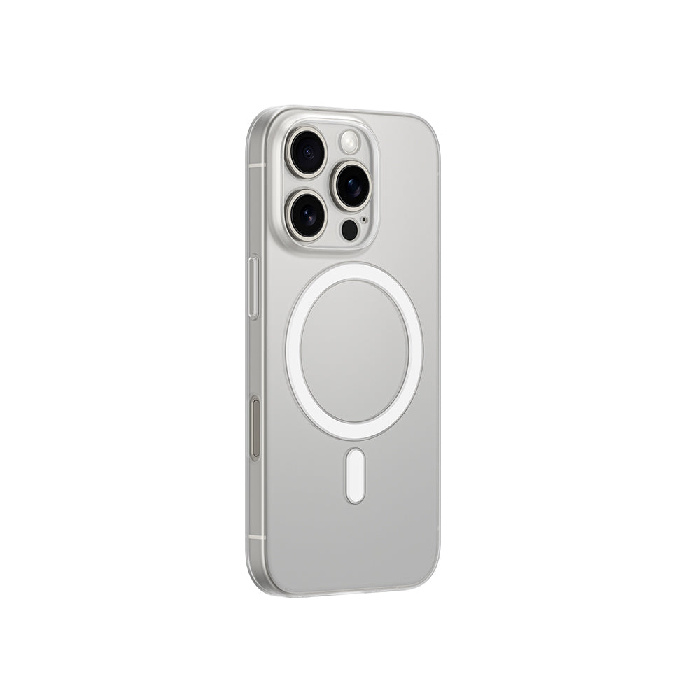 Apple iPhone 16 Pro Case M-safe Charging Feature Amazingthing Minimal Air Series Cover Transparent