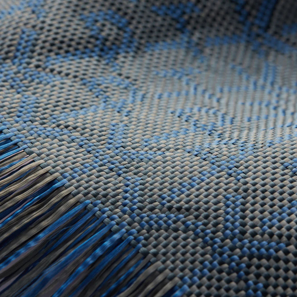 Apple iPhone 16 Pro Case M-safe Charging Feature Aramid Fiber Pitaka Tactile Woven Monogram Series Cover Black