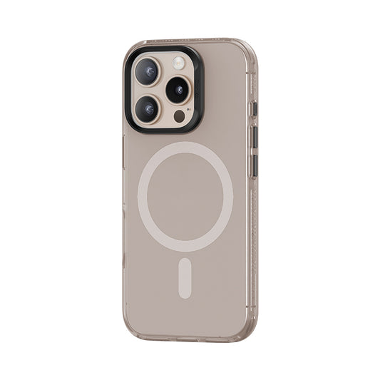 Apple iPhone 16 Pro Kılıf M-safe Şarj Özellikli Yeni Seri Benks Lucid Armor Kapak Gold