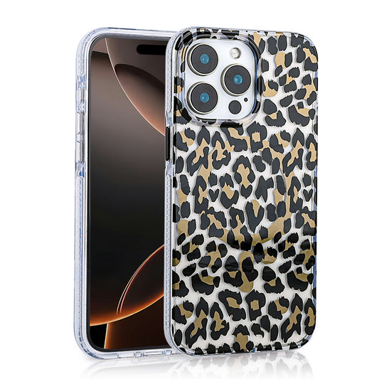 Apple iPhone 16 Pro Case Zore Jago Cover with M-Safe Charging Feature Black-Brown