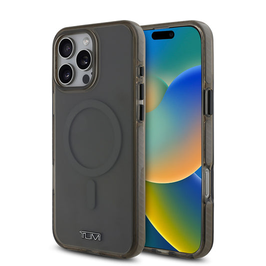 Apple iPhone 16 Pro Kılıf TUMI Orjinal Lisanslı M-safe Şarj Özellikli Airbagli Transparan Kapak Haki