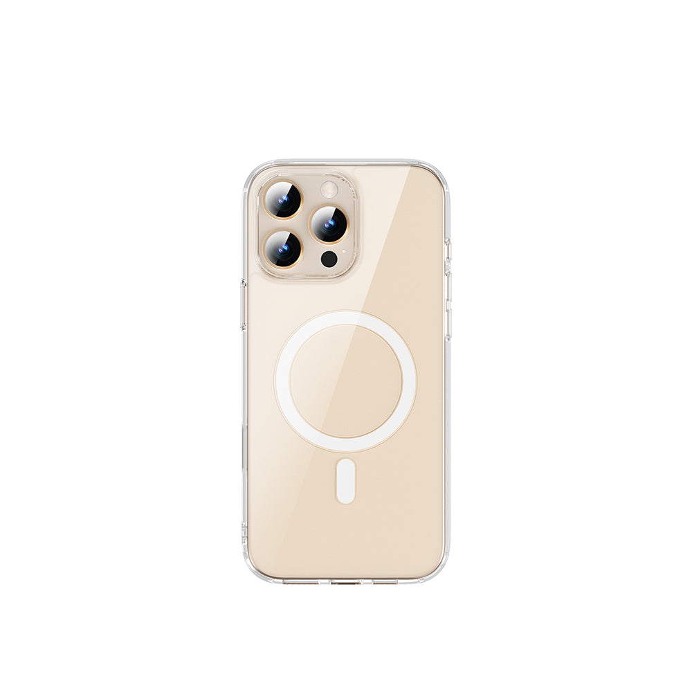 Apple iPhone 16 Pro Case Wiwu MCC-102 Magnetic Crystal Hard PC Cover Transparent