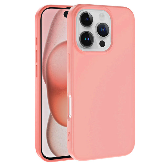 Apple iPhone 16 Pro Case Zore LSR Launch Cover Pink