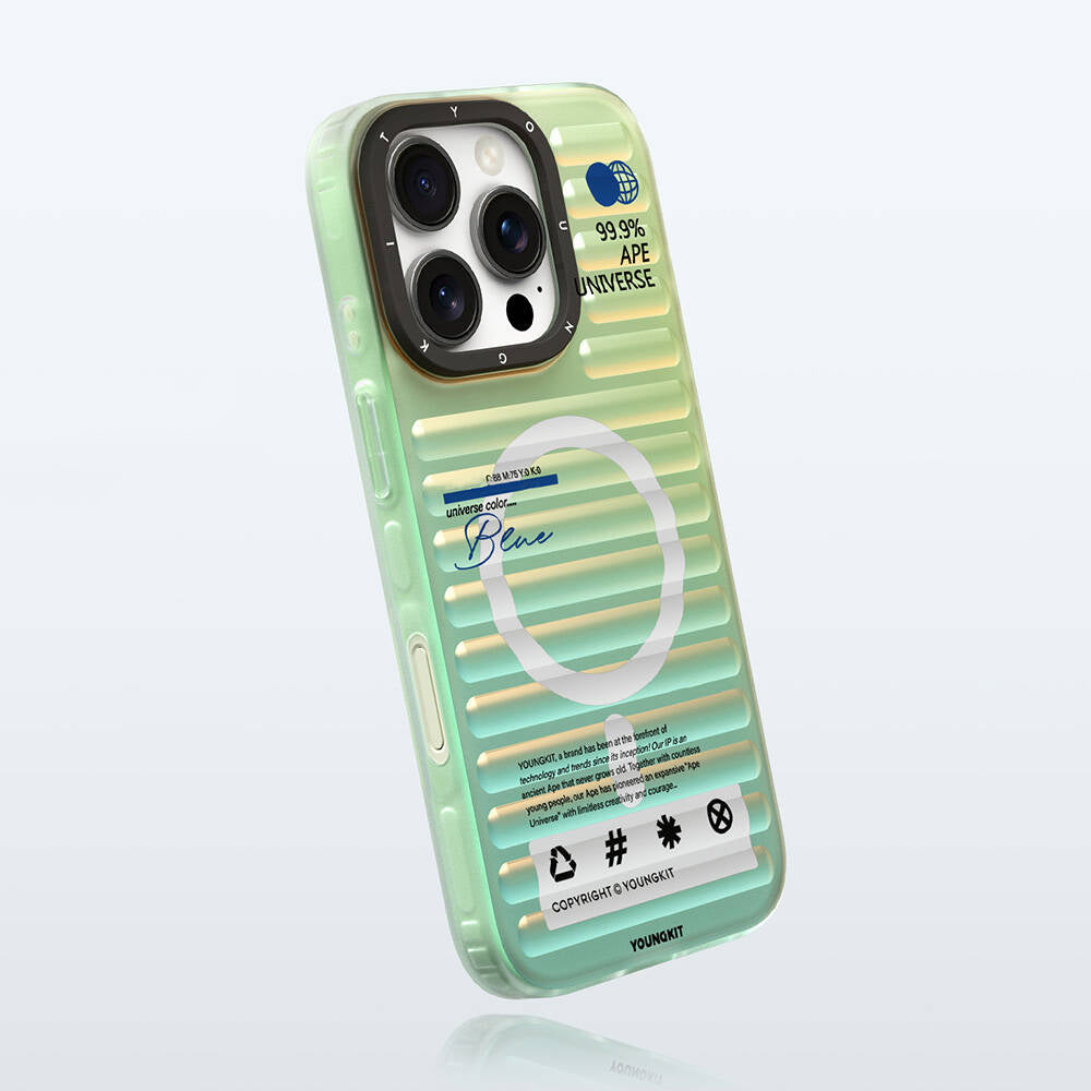 Apple iPhone 16 Pro M-safe Charging Feature Youngkit Chameleon Series Cover Red