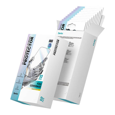 Apple iPhone 16 Pro Max Benks Glass Warrior Sapphire Coating 0.3mm Glass Screen Protector 10-Pack Black