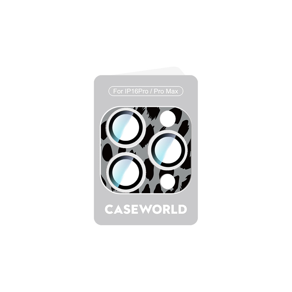 Apple iPhone 16 Pro Max CaseWorld Crystal Color Serisi Full Kamera Lens Koruyucu Kahverengi