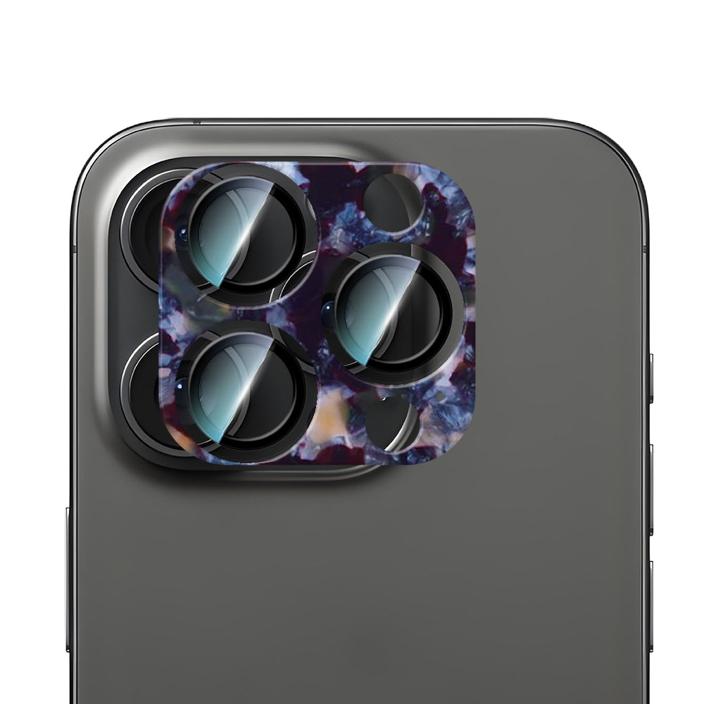 Apple iPhone 16 Pro Max CaseWorld Crystal Color Serisi Full Kamera Lens Koruyucu Kahverengi