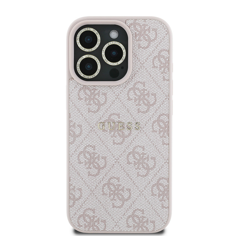 Apple iPhone 16 Pro Max Guess Original Licensed Case + Screen Protector + Lens Protector 3-in-1 Accessory Set Brown