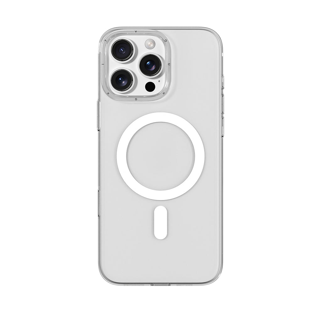 Apple iPhone 16 Pro Max Case M-safe Charging Feature Youngkit Ice Series Cover Transparent
