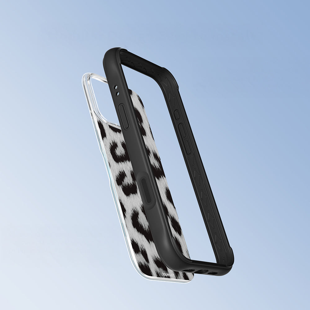 Apple iPhone 16 Pro Max Kılıf M-safe Şarj Özellikli Youngkit Leopard Serisi Kapak Mor