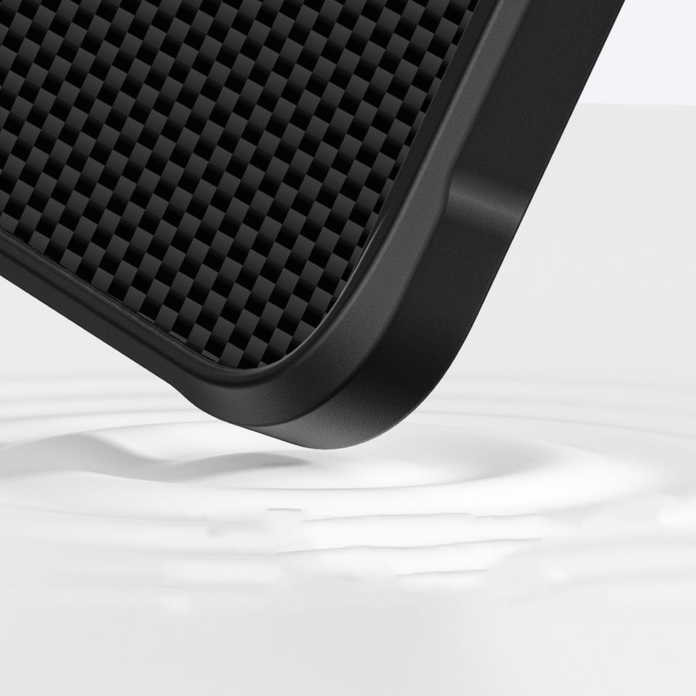 Apple iPhone 16 Pro Max Case M-safe Charging Feature 600D Aramid Fiber Amazingthing Titan Max Series Cover Black